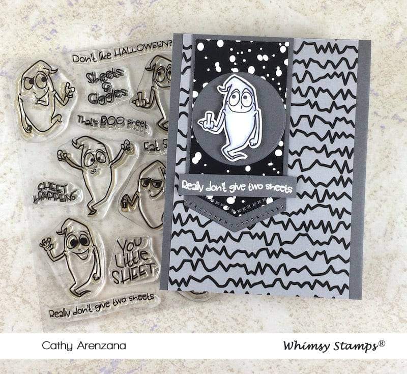 Sheets and Giggles Clear Stamps - Whimsy Stamps