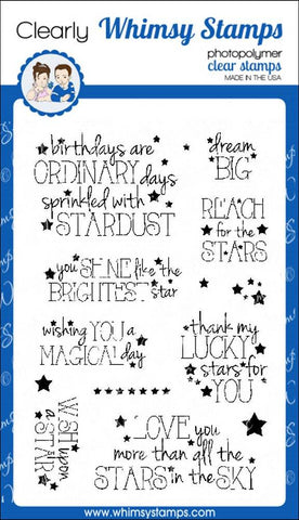 Shine Bright Clear Stamps - Whimsy Stamps