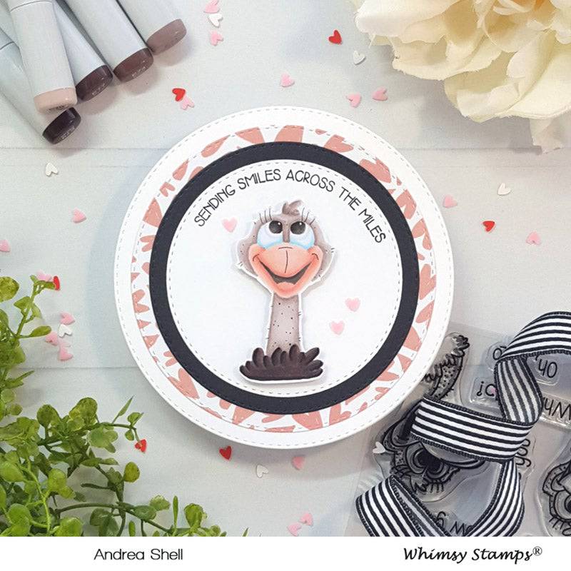 Simple Sentiment Strips Clear Stamps - Whimsy Stamps
