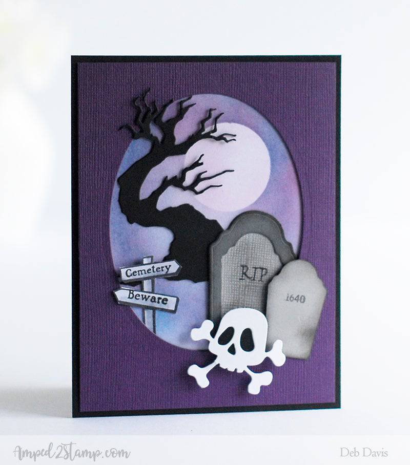 Dracula's Coffin Die Set - Whimsy Stamps