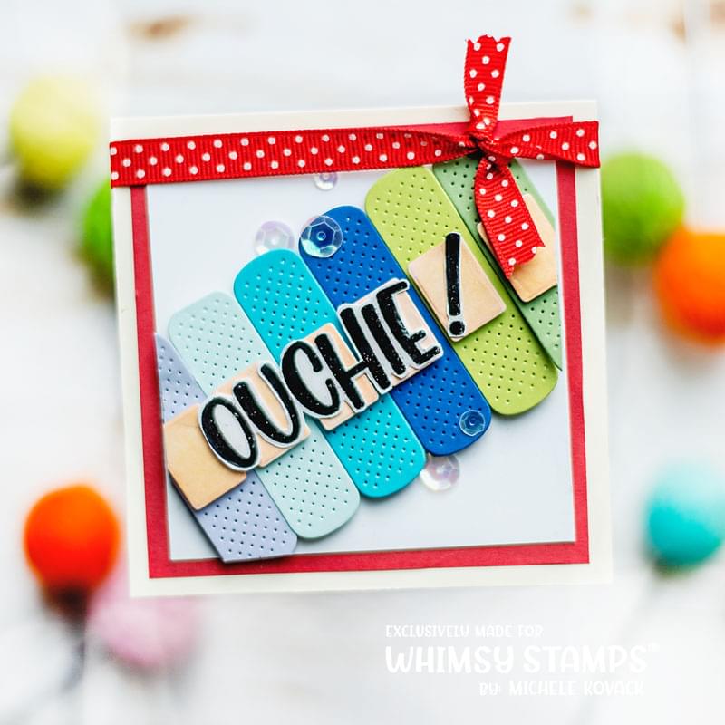 **NEW Slimline Big BooBoo Die Set - Whimsy Stamps