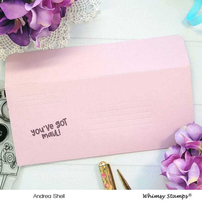 Slimline Envelope Builder Die Set - Whimsy Stamps