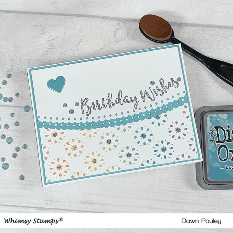 Slimline Envelope Edger Die Set - Whimsy Stamps