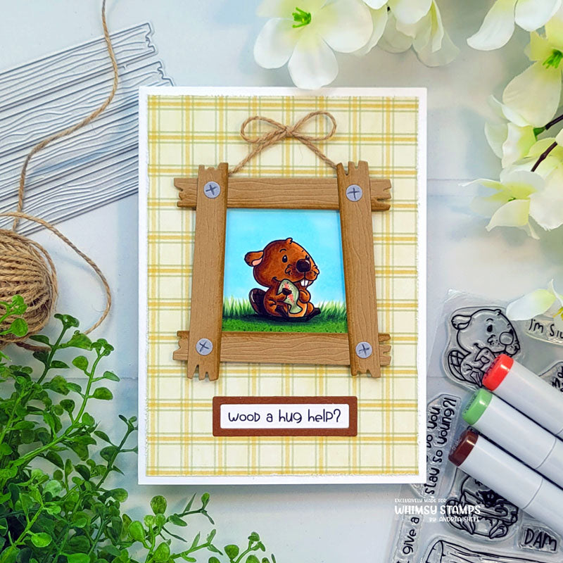 **NEW Slimline Fence Die Set - Whimsy Stamps
