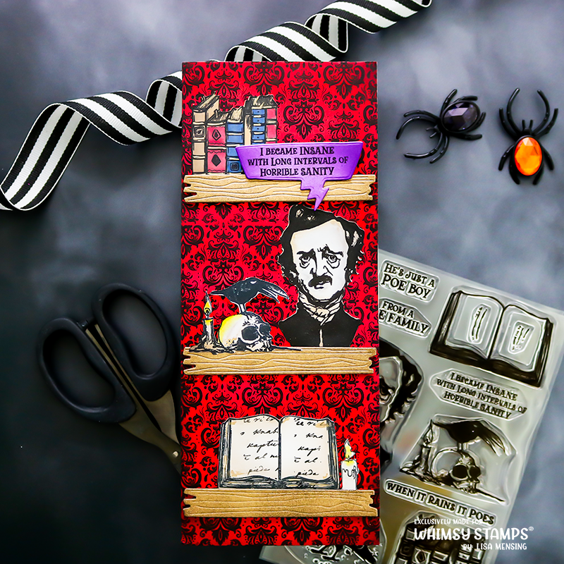 Slimline Fence Die Set - Whimsy Stamps