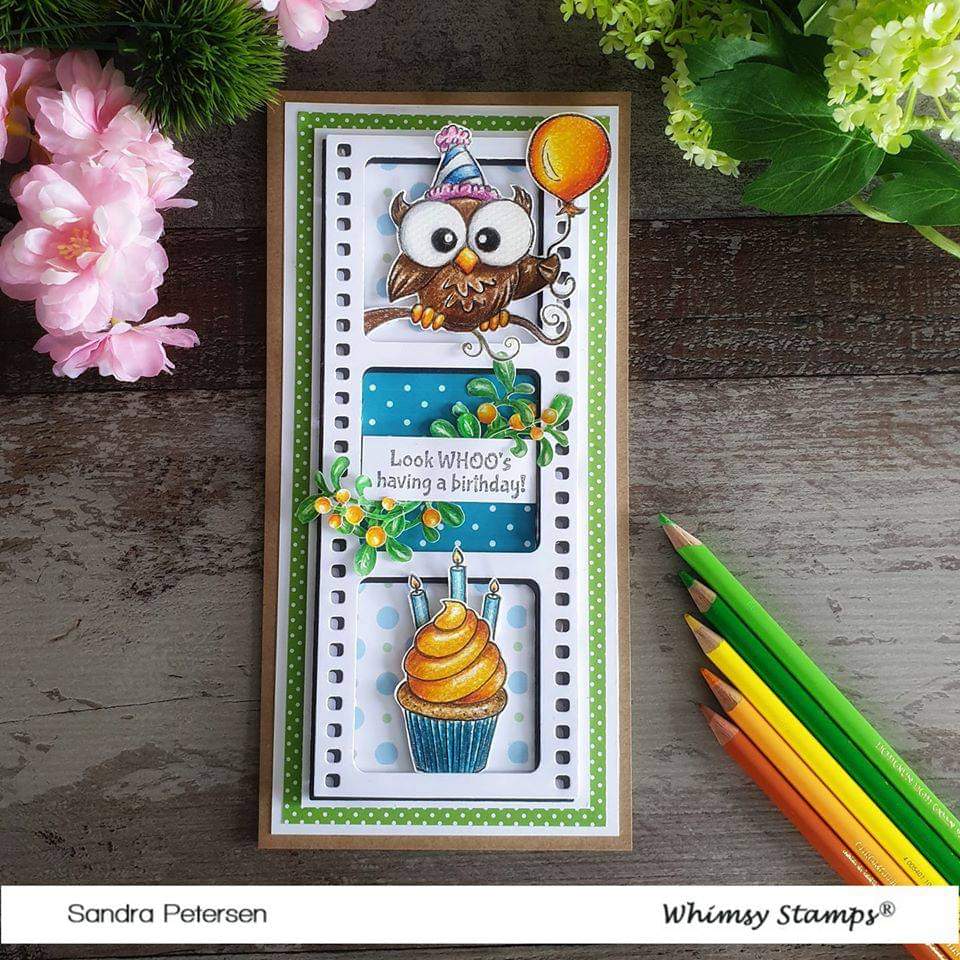 Slimline Film Strip Die - Whimsy Stamps