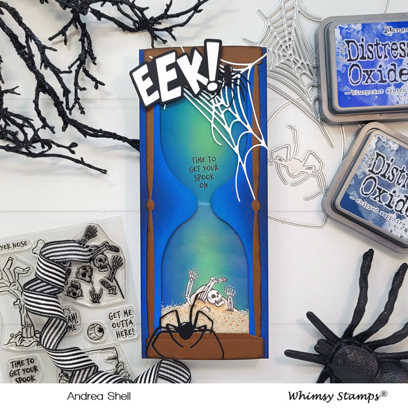 Slimline Hourglass Die Set - Whimsy Stamps