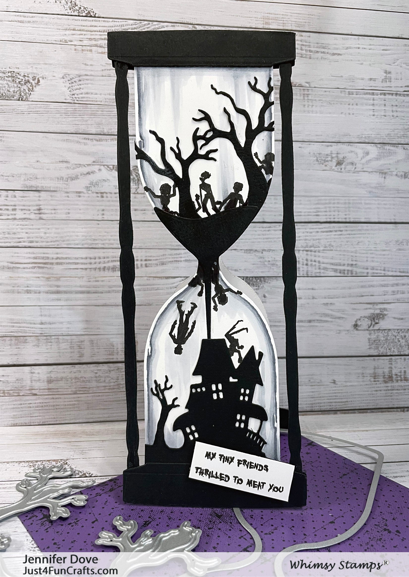 Slimline Hourglass Die Set - Whimsy Stamps