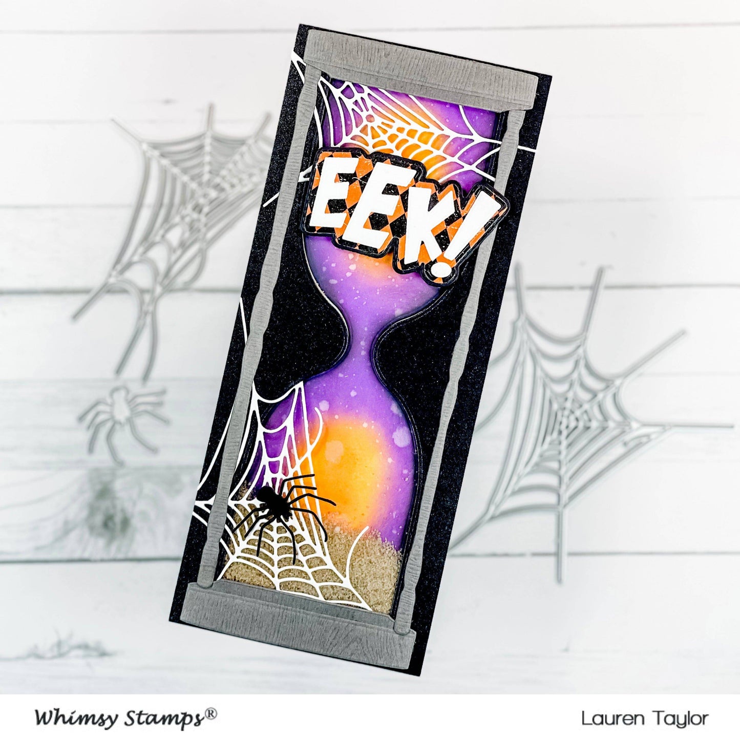 Slimline Hourglass Die Set - Whimsy Stamps