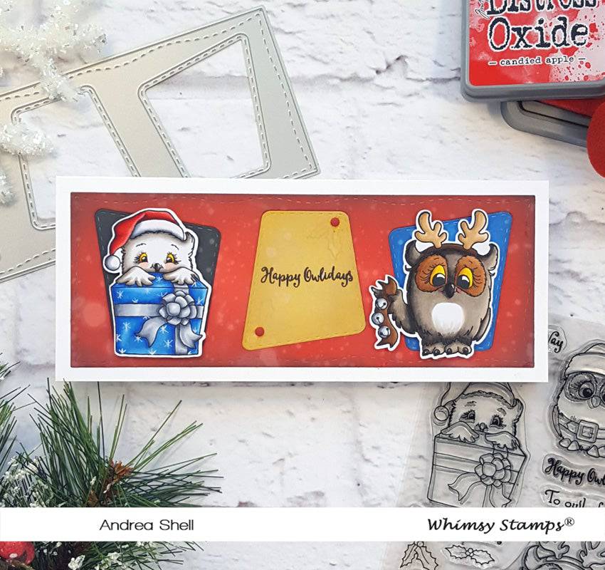 Slimline Marquee Die - Whimsy Stamps