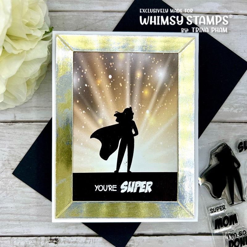 Slimline Paper Pack - Champagne - Whimsy Stamps
