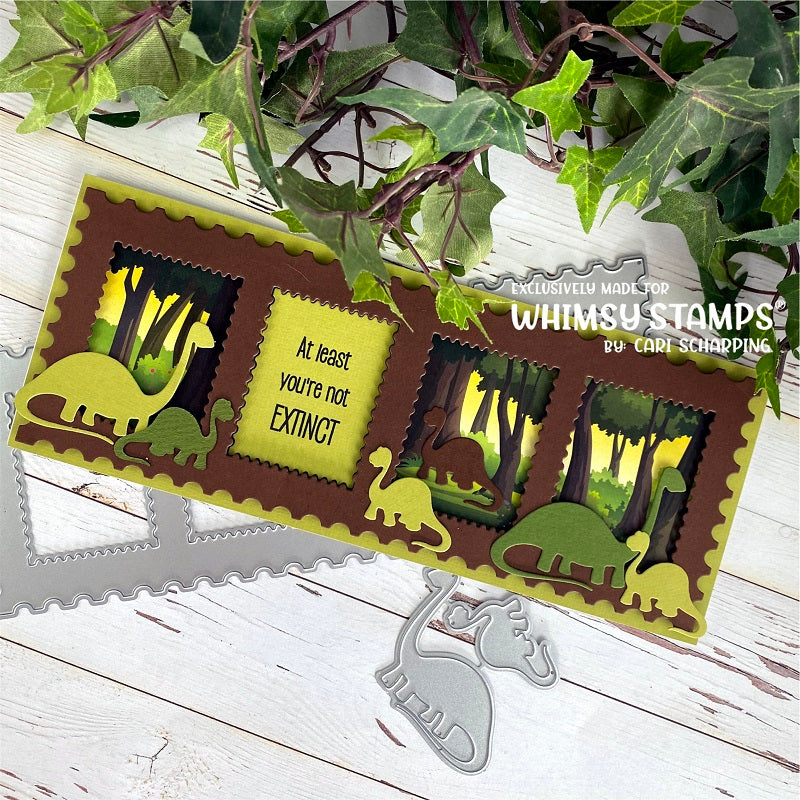 Slimline Paper Pack - Enchanted Forest - Whimsy Stamps