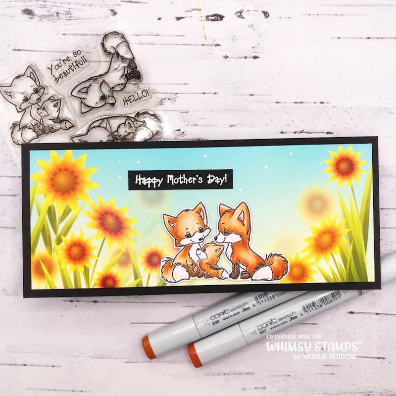 **NEW Slimline Paper Pack - Gulliver's Garden - Whimsy Stamps
