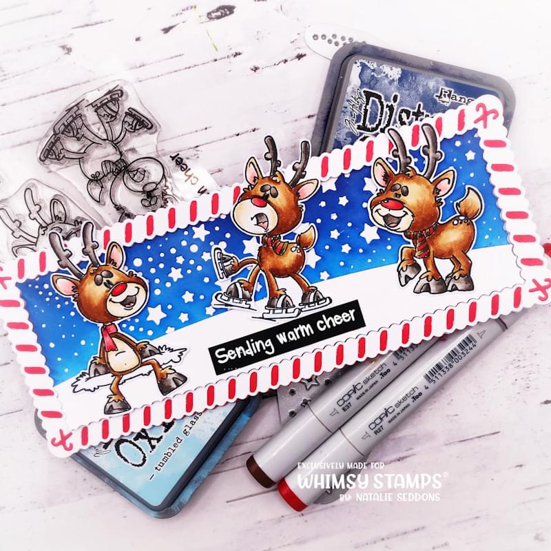 Slimline Twisty Frame Die Set - Whimsy Stamps