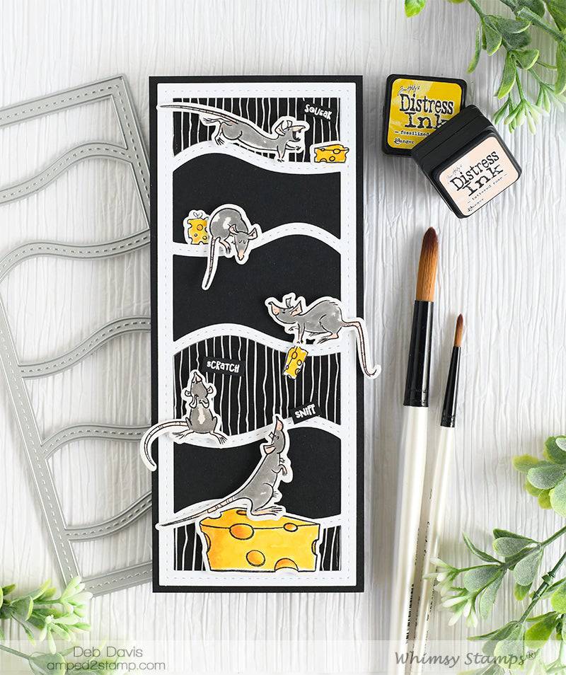 Say Cheese Clear Stamps - Whimsy Stamps