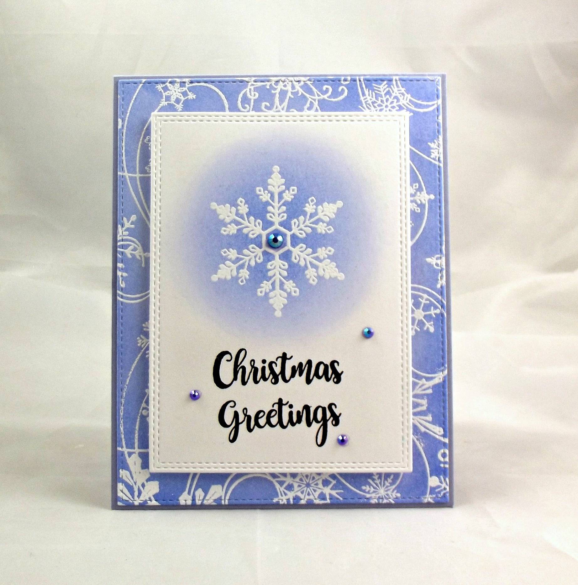 Snow Flurry Clear Stamps - Whimsy Stamps