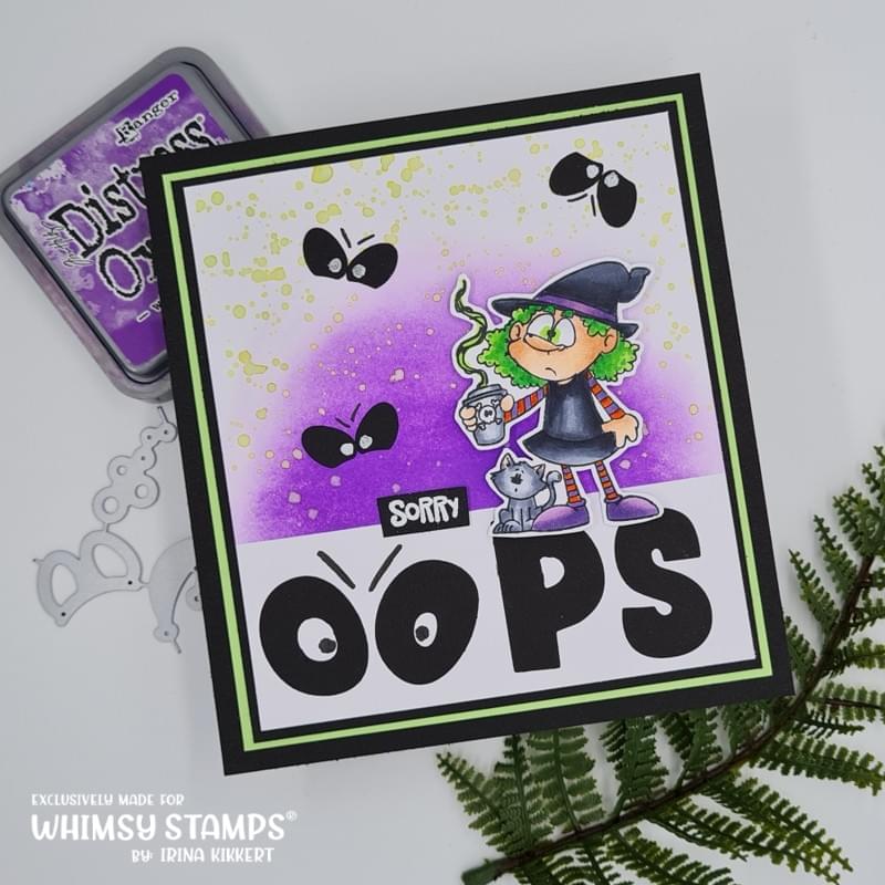 **NEW So Witchy Clear Stamps - Whimsy Stamps