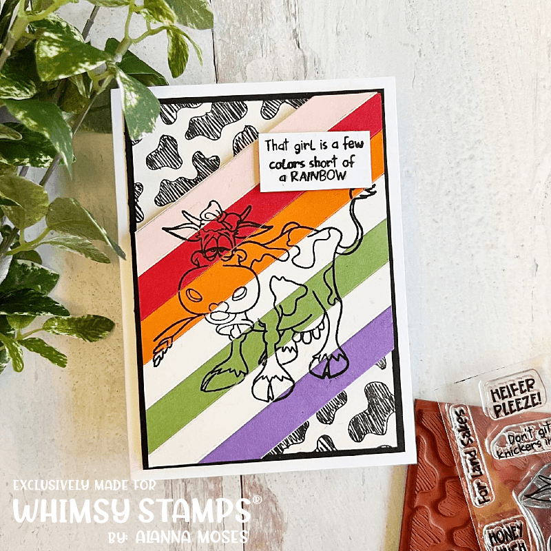 **NEW Southern Heifer Clear Stamps - Whimsy Stamps