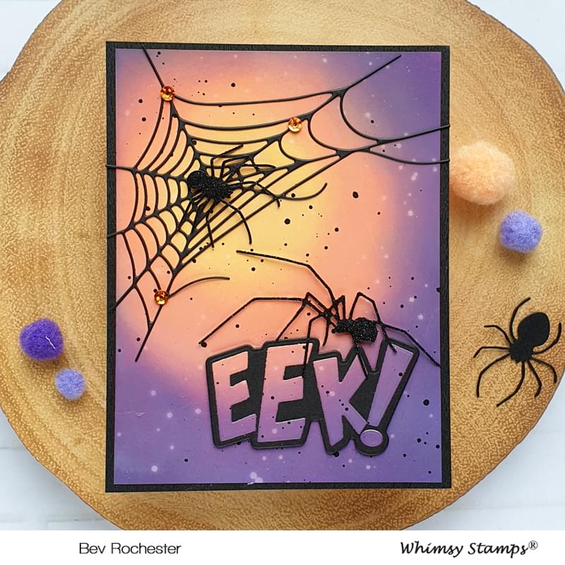 Spiders and Webs Die Set - Whimsy Stamps