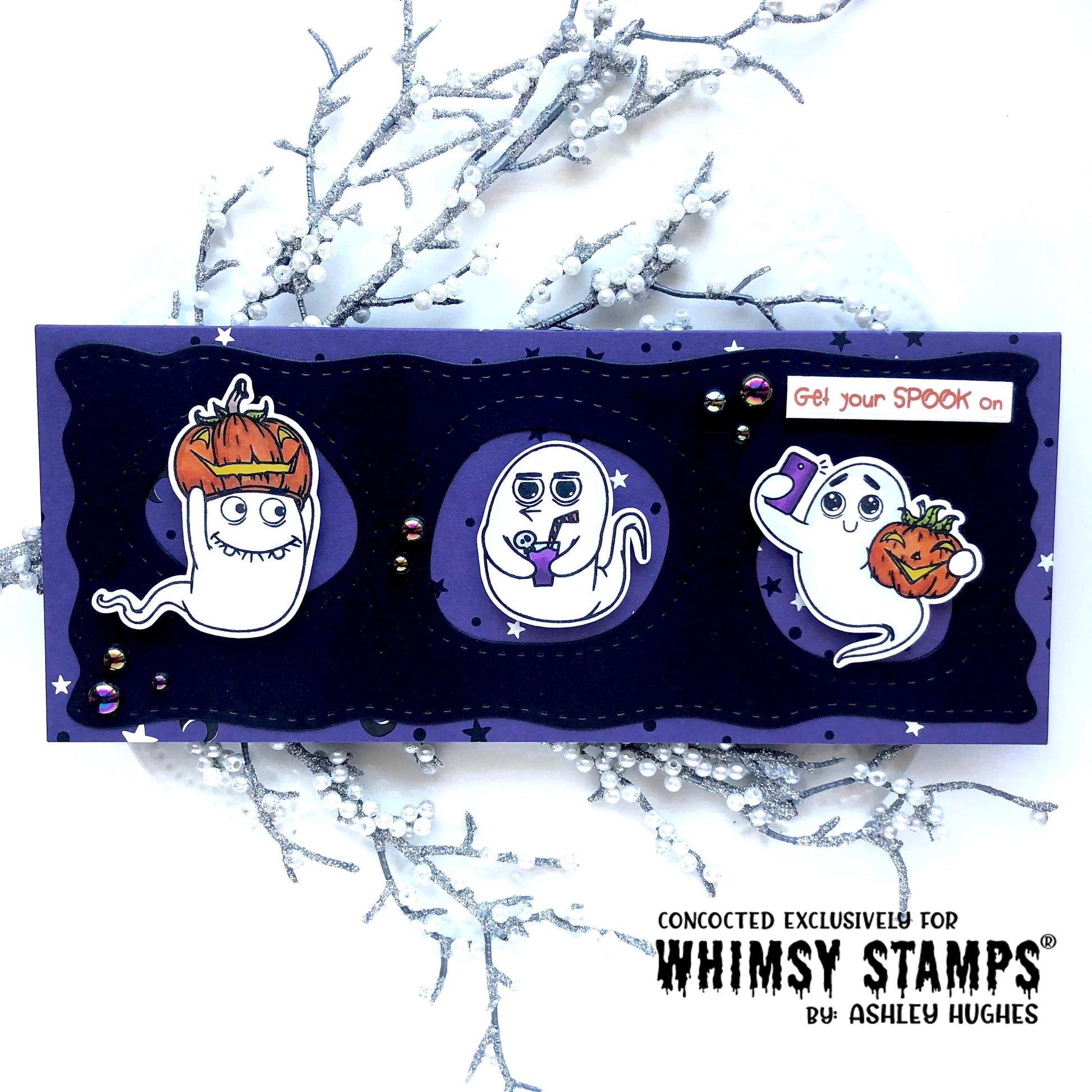 Spooktacular Clear Stamps - Whimsy Stamps