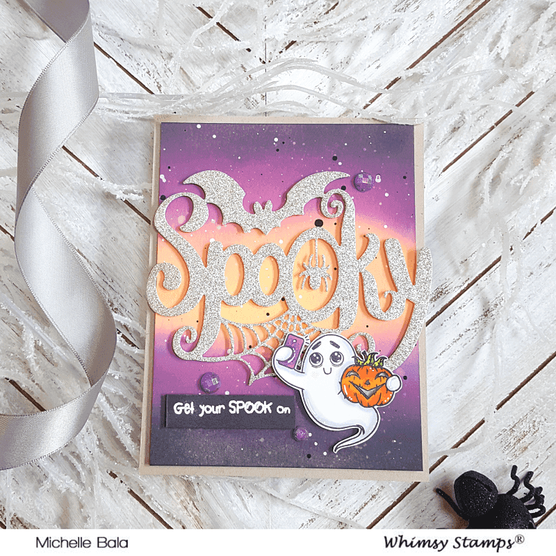 Spooky Large Word Die - Whimsy Stamps