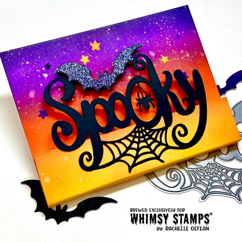 Spooky Large Word Die - Whimsy Stamps