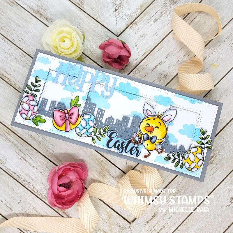 **NEW Spring Chicks Clear Stamps - Whimsy Stamps