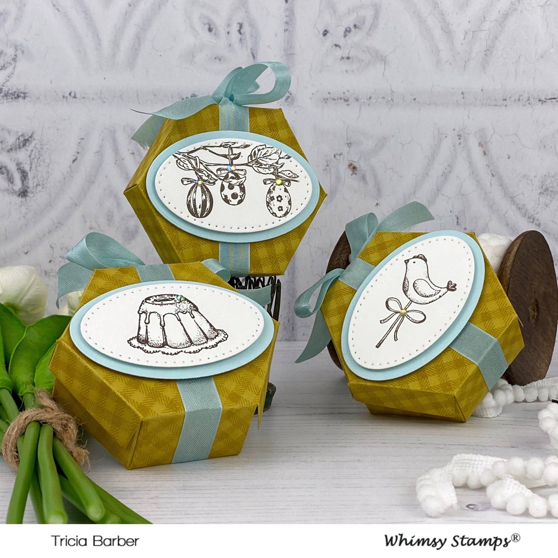 Spring Ovals Die Set - Whimsy Stamps