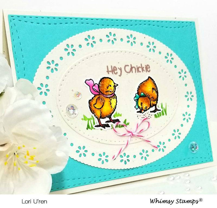 Spring Chickens Clear Stamps - Whimsy Stamps