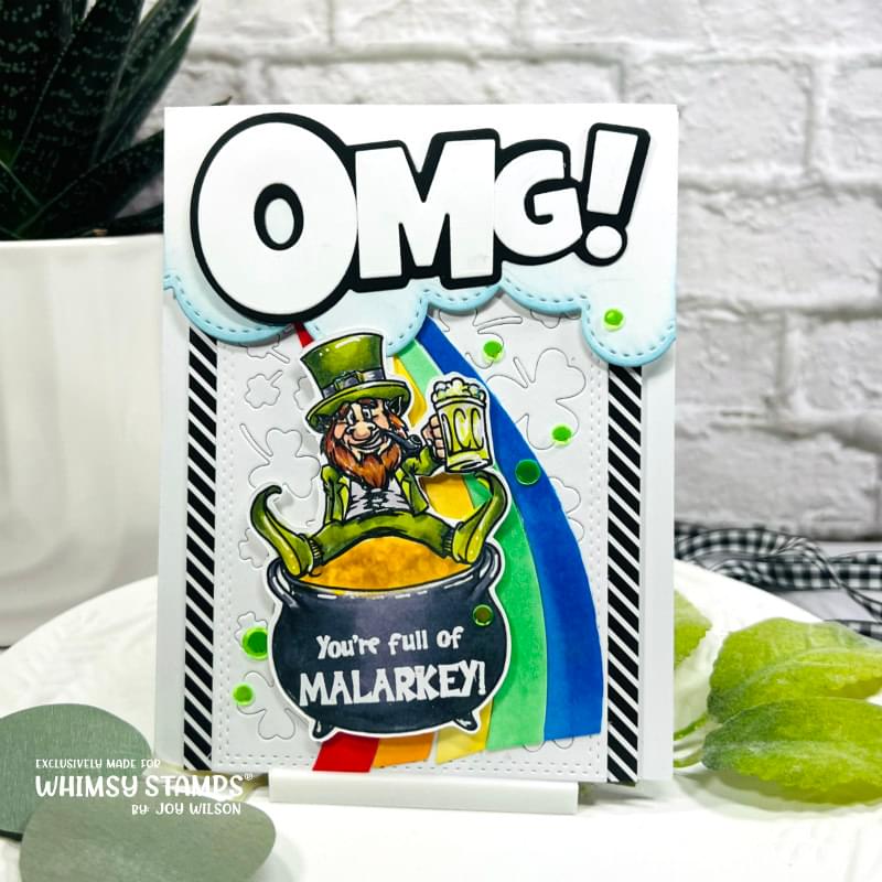St. Paddy Shenanigans Clear Stamps - Whimsy Stamps