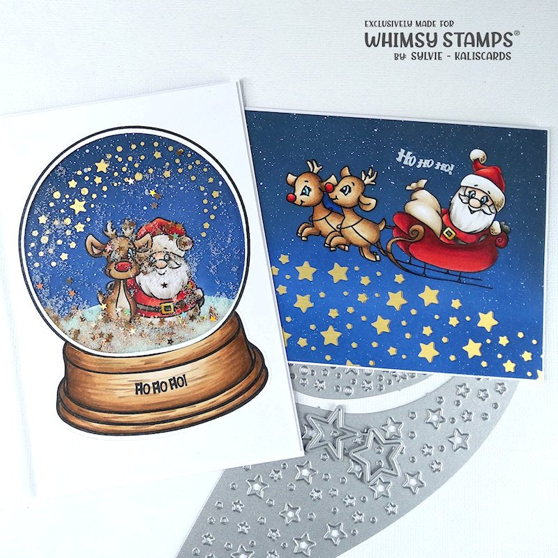 **NEW Stardust Swirl Die Set - Whimsy Stamps