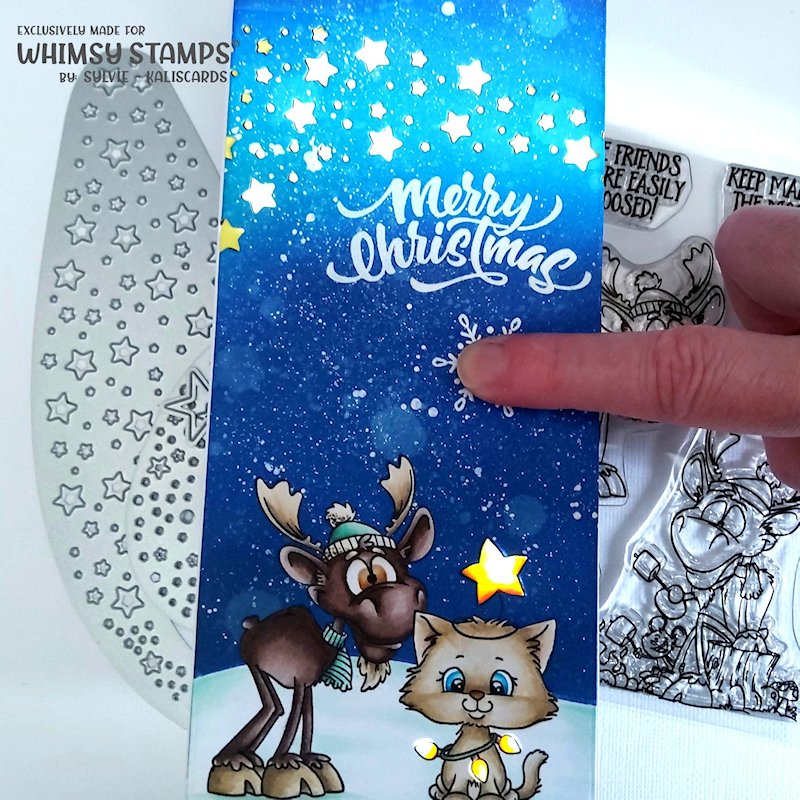 **NEW Stardust Swirl Die Set - Whimsy Stamps