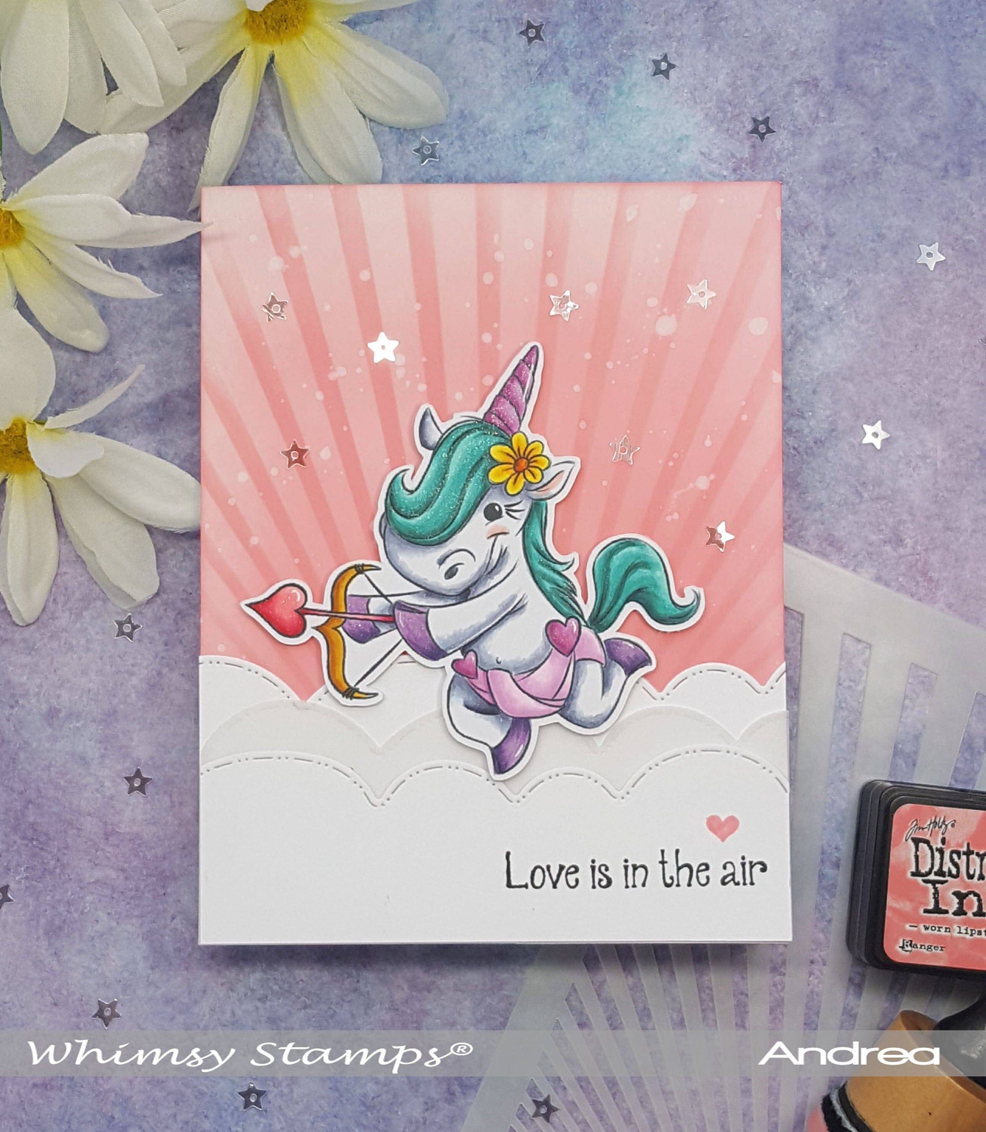 Sun Rays Stencil - Whimsy Stamps