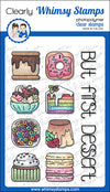 **NEW Sweet Tiles - Desserts Clear Stamps - Whimsy Stamps