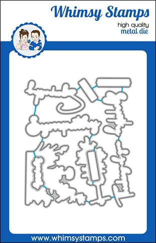 **NEW Sympathy Silhouette Outlines Die Set - Whimsy Stamps