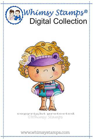 Teddy - Digital Stamp - Whimsy Stamps