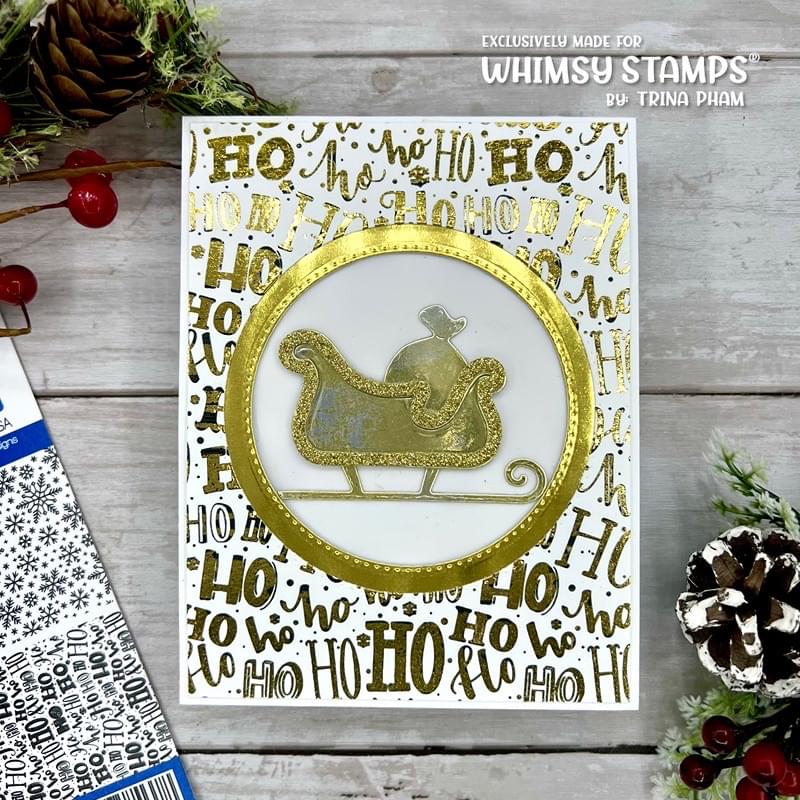 **NEW Toner Card Front Pack - A2 Festive Holidays - Whimsy Stamps