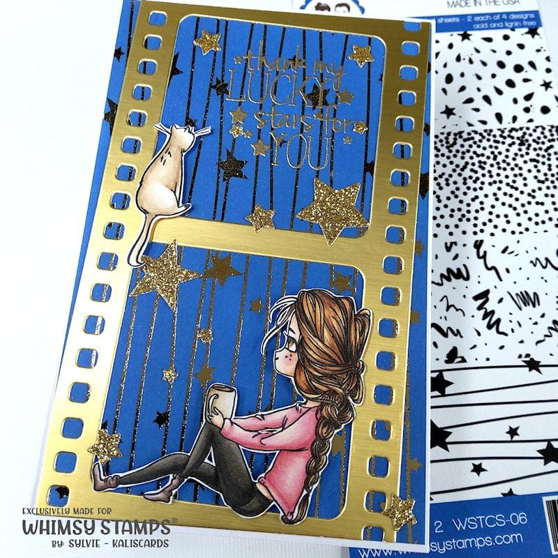 **NEW Toner Card Front Pack - Slimline Celebrations 2 - Whimsy Stamps