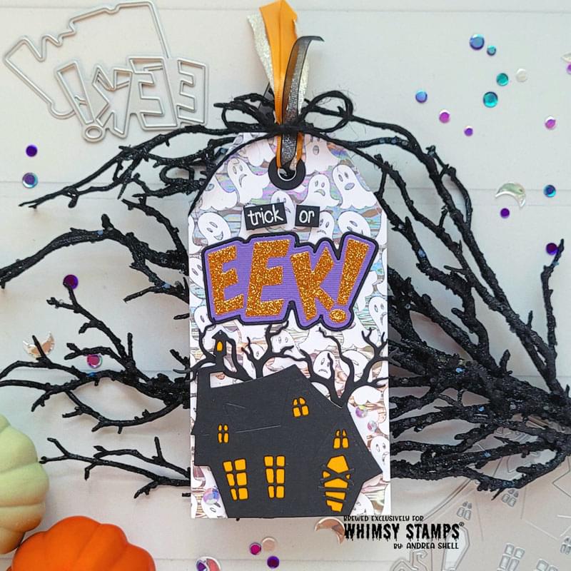 *NEW Toner Card Front Pack - Slimline Terror 2 - Whimsy Stamps