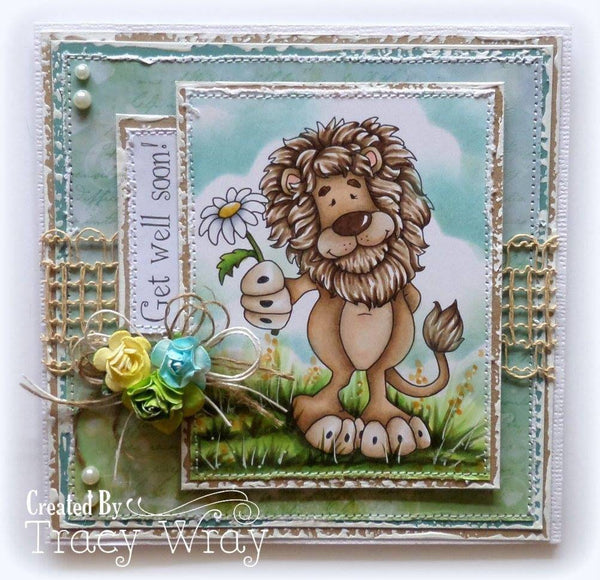 Courageous Carl - Digital Stamp - Whimsy Stamps
