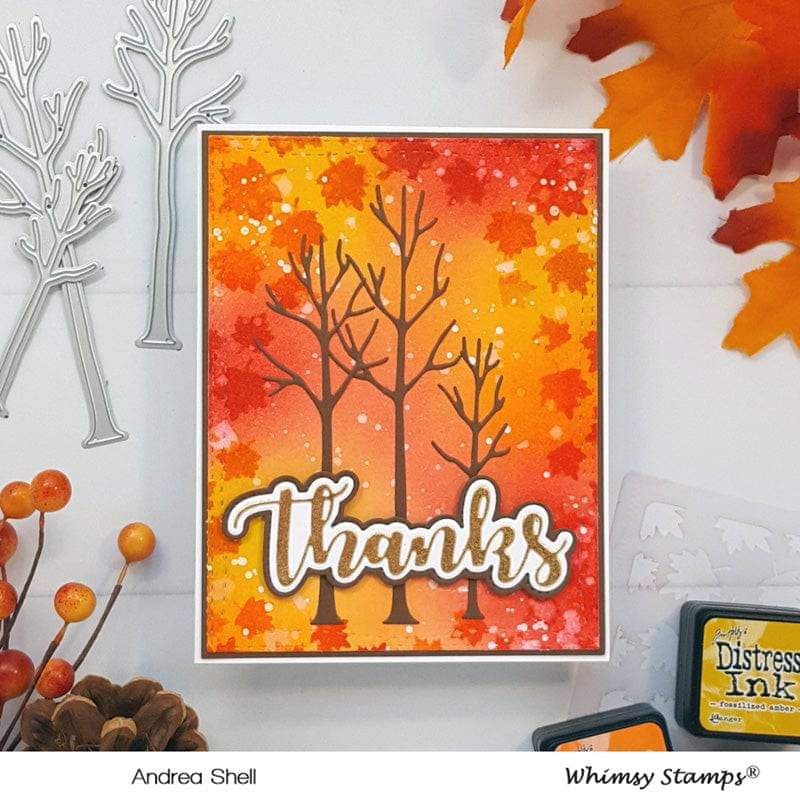 Tree Assortment Die Set - Whimsy Stamps