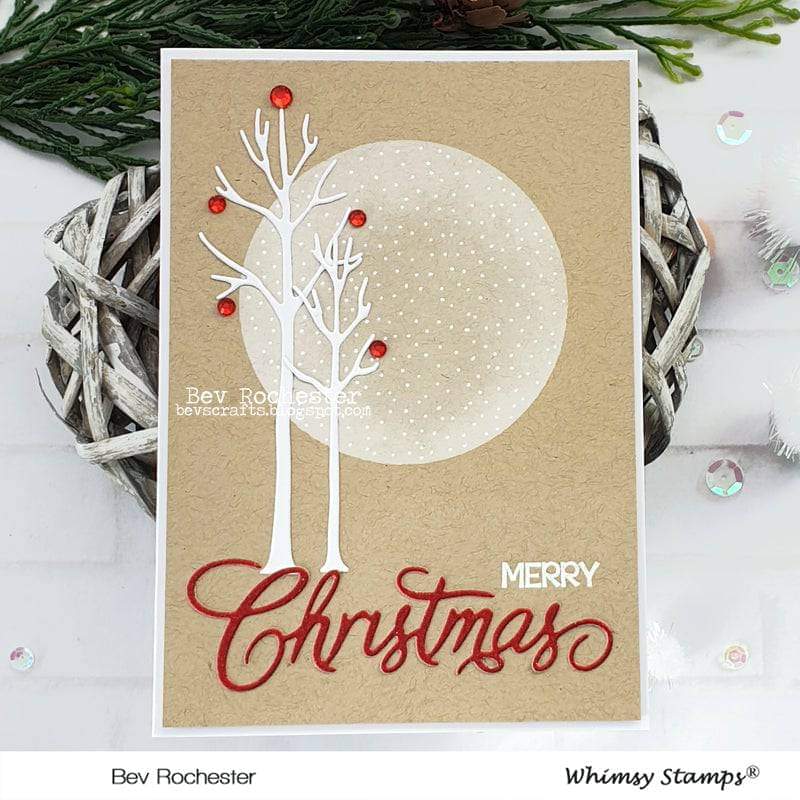 Tree Assortment Die Set - Whimsy Stamps