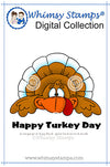 Turkey Day - Digital Stamp - Whimsy Stamps