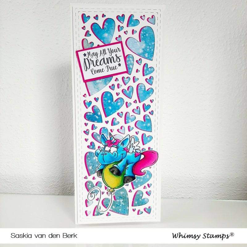 Unicorn Magic Clear Stamps - Whimsy Stamps