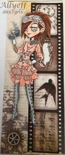 Steampunk Lilith - Digital Stamp - Whimsy Stamps