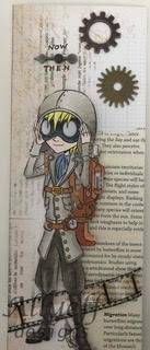Steampunk Eric - Digital Stamp - Whimsy Stamps
