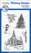 **NEW Vintage Christmas Clear Stamps - Whimsy Stamps