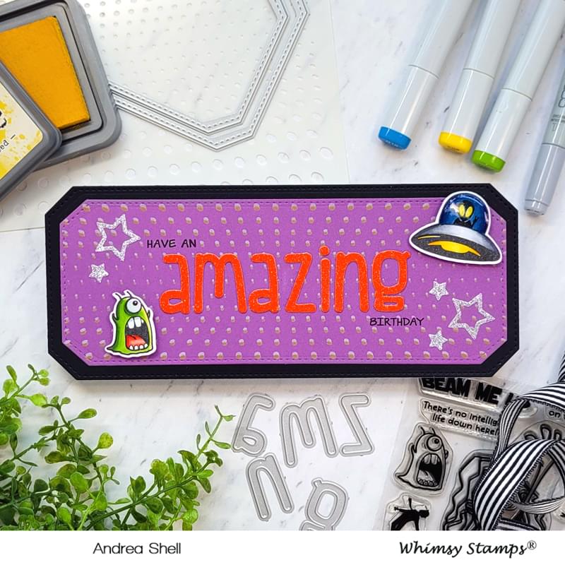 **NEW Wait for Me Clear Stamps - Whimsy Stamps