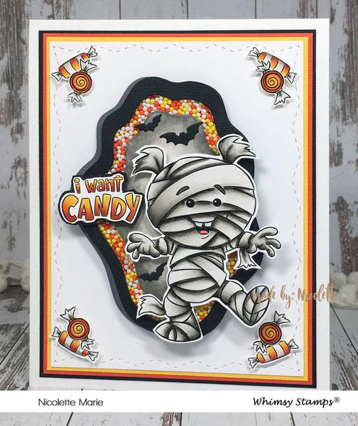 Wavy Nested Frames Die Set - Whimsy Stamps