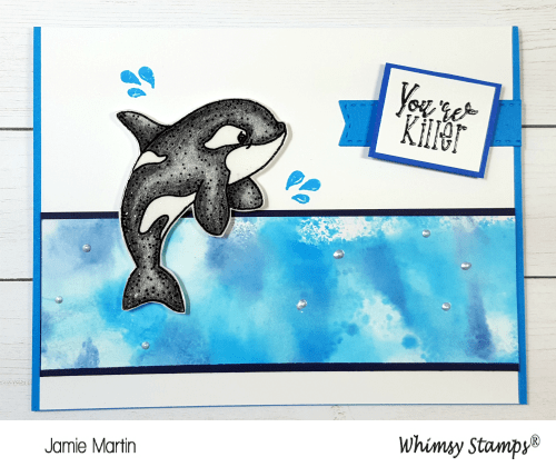 Whale of a Time Clear Stamps - Whimsy Stamps